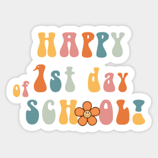 1st grade vibes Sticker